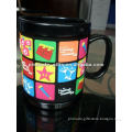 3D charms soft pvc mug